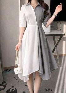Korean Shirt Dress