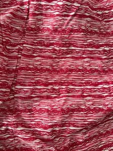 Red &amp; White Kurta Co-ord Set