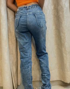 Blue Faded Jeans