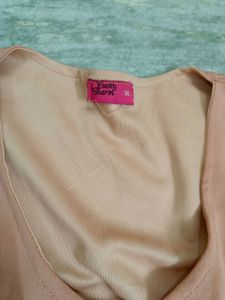 Peach Casual Frock for Girls/Women