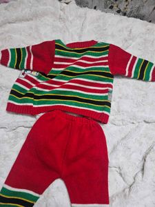 Cute Kids' Knit Outfit Set