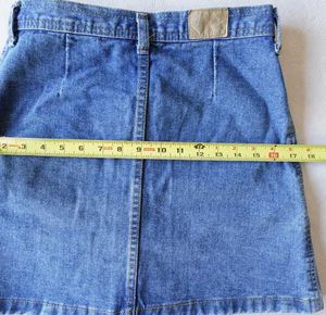 Vintage Cargo Mini Skirt Denim Y2K Babydoll Micro