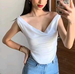 White Off-Shoulder Top