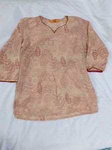 Floral Print Kurta