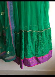 Grand Wedding Gown With Heavy Dupatta