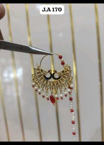 (nathni) nosering with chain