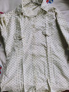 Patterned Casual Shirt