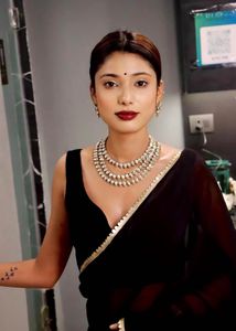 Elegant Black Saree