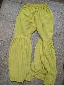 Green Garara Pants