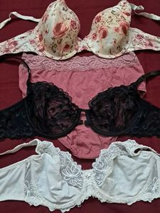 combo Of Four Imported  Bra n panty
