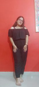 off shoulder jumpsuit