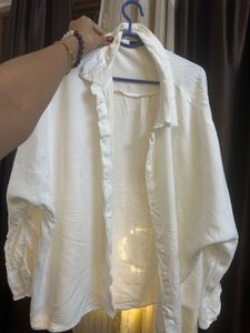 White Button-Down Shirt