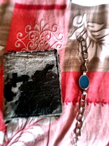 Vintage Wallet and Chain