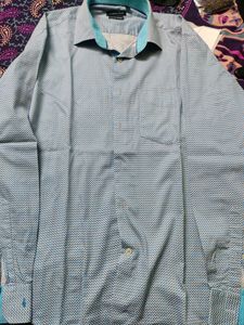 Callino Sky Blue Shirt For Men (44&#39; Xxl)