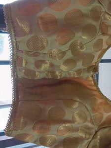 Elegant Gold Blouse