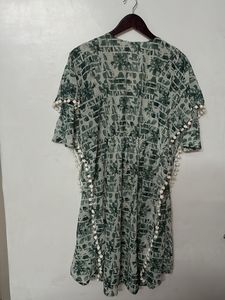 Kaftan Style Midi Sea Green