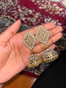 🌟5 JHUMKA COMBO DEAL – A FESTIVAL OF ELEGANCE