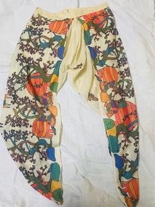 White Dhoti Pants