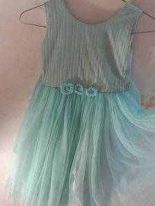 Mint Green Tulle Party Dress