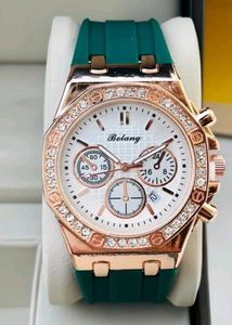 Bolang Green Silicone Watch