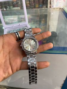 Sparkly Silver Watch