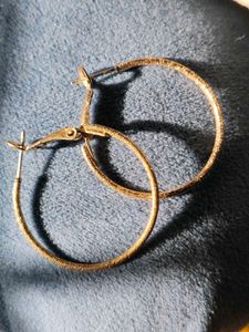 Gold Hoop Earrings