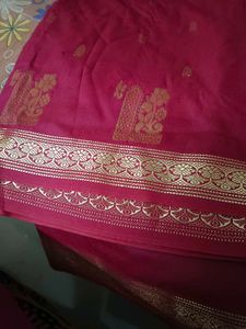 Elegant Red Saree