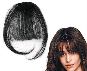 BlackHair Bangs Front Clip Flicks
