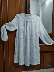 H&amp;M White Lace-Up One Peice