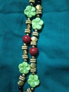 Flower Bead Necklace