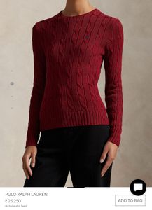 Ralph Lauren Cable Knit Sweater