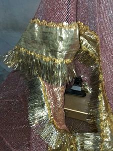 Pink &amp; Gold Dupatta Radha ka