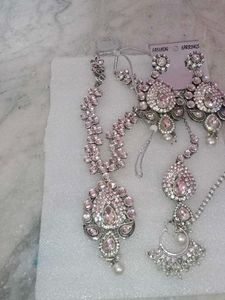 Sliver Kundon Jewellery Set
