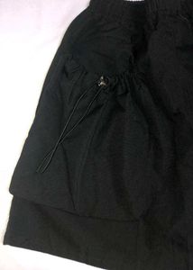 Tiered Black Skirt