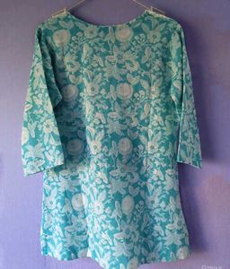 Floral Print Kurta