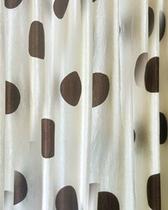 Chiffon Curtain[1Pair]173cm Width And 235cm Length