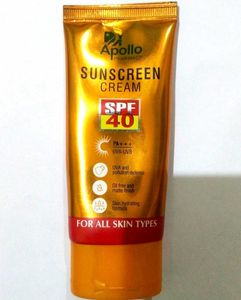 Apollo Sunscreen Cream SPF 40