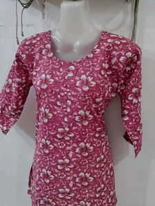 Printed Short Kurti For Women