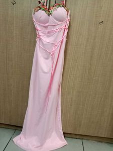 Pink Floral Dress