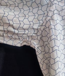 Crimsoune Club White Printed Kamis Shirt For Men