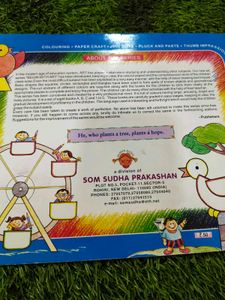 Drawing Book With Natraj Colour Pencils