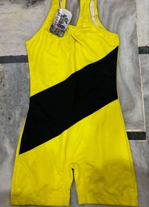 Yellow Swimsuit New with Tag