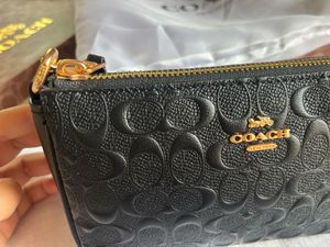 Coach Nolita - Black Engraved Shoulder Bag
