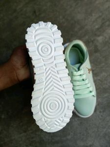 Mint Green Casual Sneakers