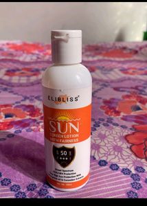 Sunscreen And Toner