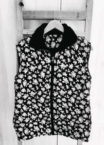 Floral Print woolen Vest size-36