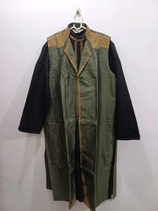 Jacket + Kurta + Chudidar Set (Heavy Embroidery)