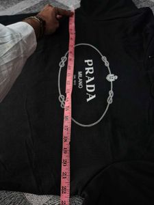 Prada Black Hoodie 100% Original