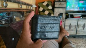 Police Leather Wallet