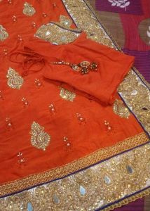 Heavy Chiffon Saree